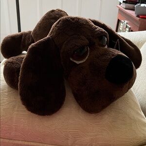 Russ Plush Chocolate Dog vintage?